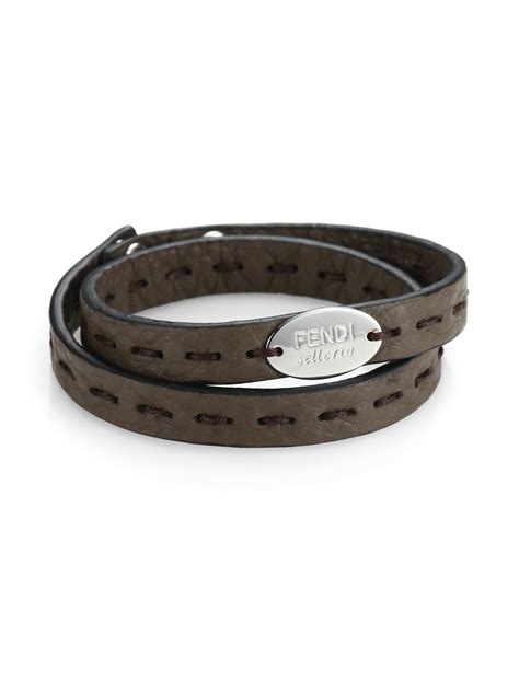 mens fendi bracelet|More.